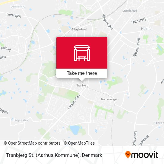 Tranbjerg St.  (Aarhus Kommune) map