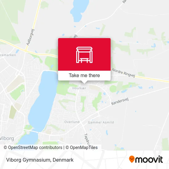 Viborg Gymnasium map