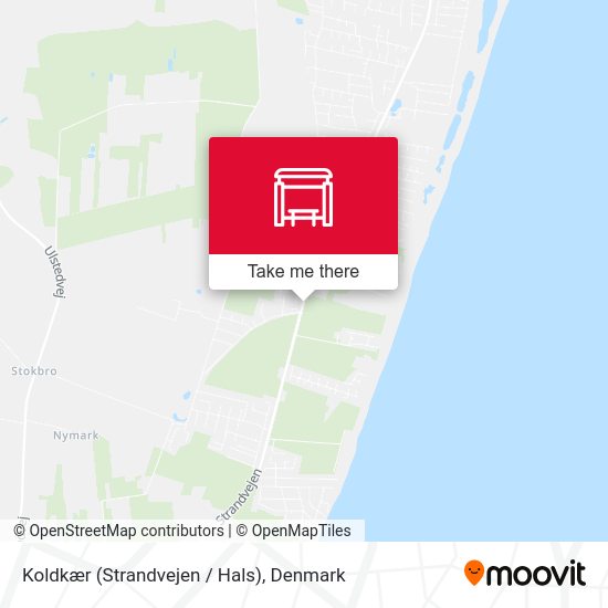 Koldkær (Strandvejen / Hals) map