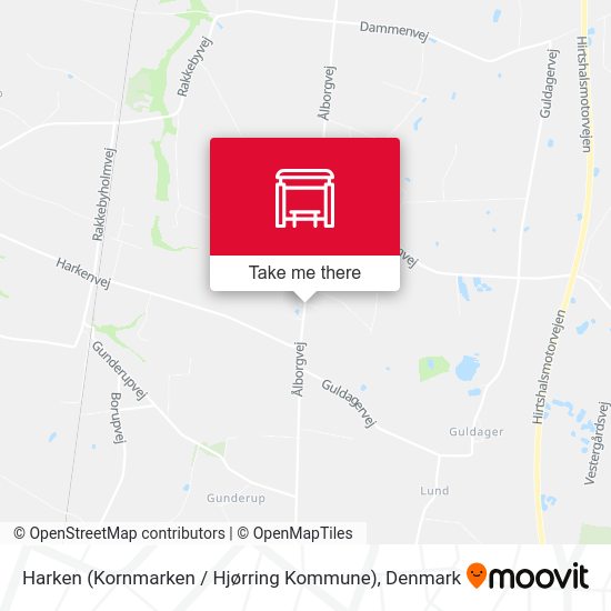 Harken (Kornmarken / Hjørring Kommune) map