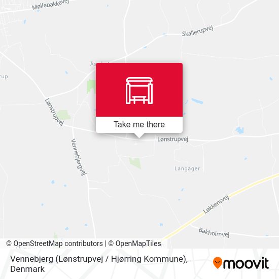Vennebjerg (Lønstrupvej / Hjørring Kommune) map