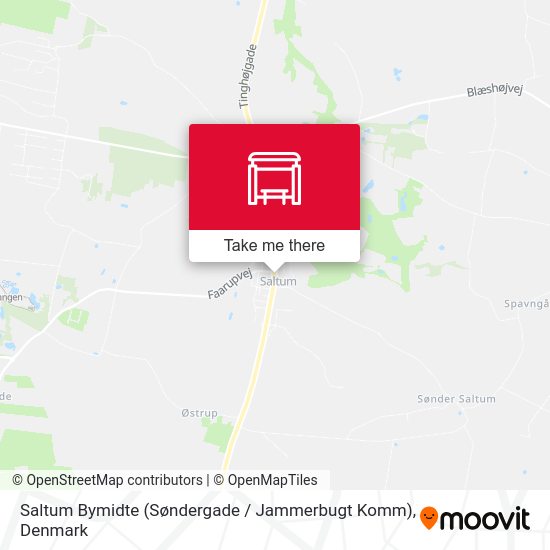Saltum Bymidte (Søndergade / Jammerbugt Komm) map
