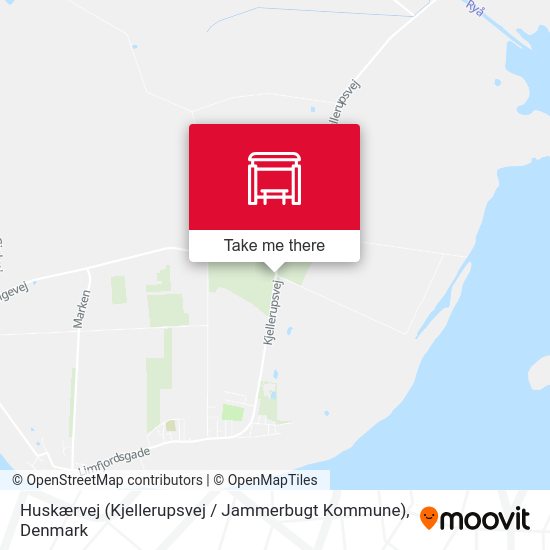 Huskærvej (Kjellerupsvej / Jammerbugt Kommune) map
