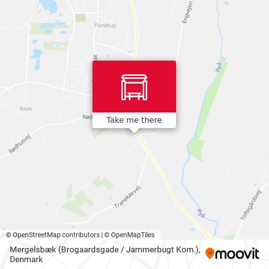 Mergelsbæk (Brogaardsgade / Jammerbugt Kom.) map