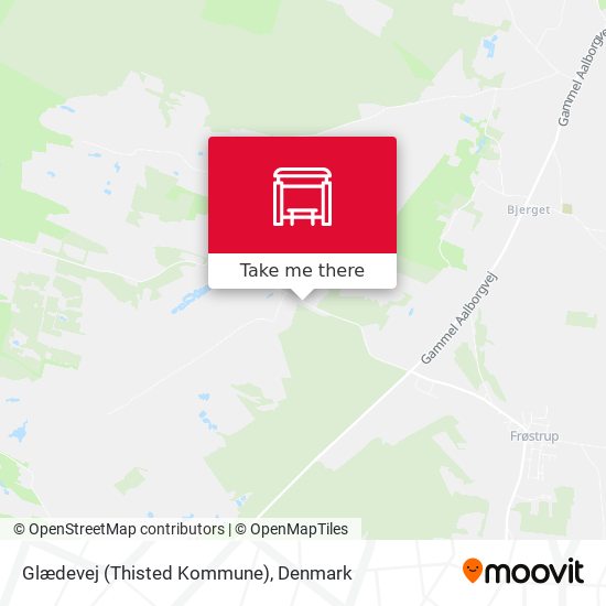 Glædevej (Thisted Kommune) map