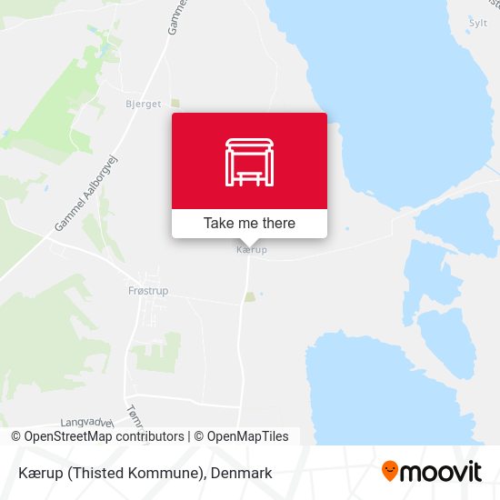 Kærup (Thisted Kommune) map