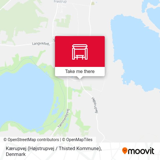 Kærupvej (Højstrupvej / Thisted Kommune) map