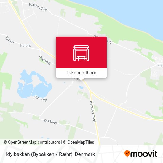 Idylbakken (Bybakken / Ræhr) map