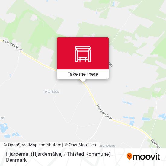 Hjardemål (Hjardemålvej / Thisted Kommune) map