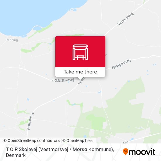 T O R Skolevej (Vestmorsvej / Morsø Kommune) map