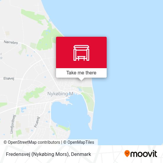 Fredensvej (Nykøbing Mors) map