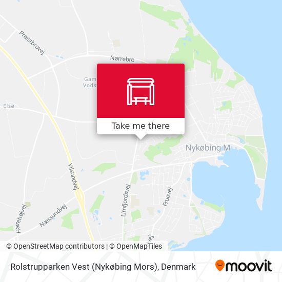 Rolstrupparken Vest (Nykøbing Mors) map