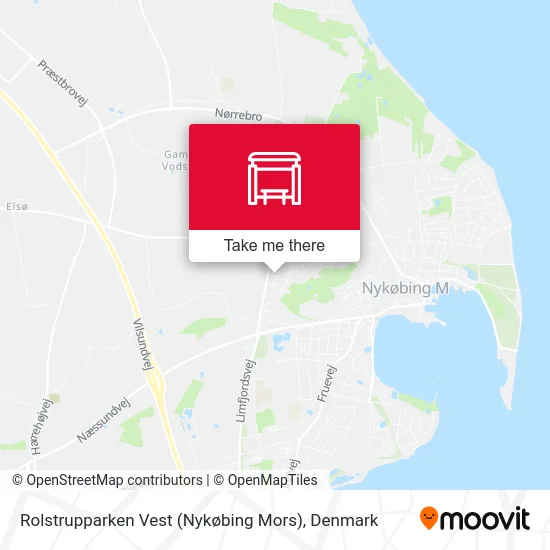 Rolstrupparken Vest (Nykøbing Mors) map