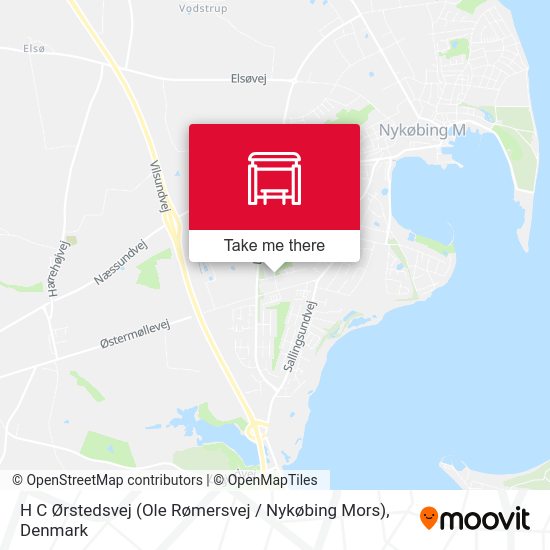H C Ørstedsvej (Ole Rømersvej / Nykøbing Mors) map