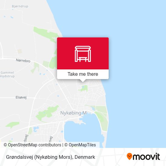 Grøndalsvej (Nykøbing Mors) map