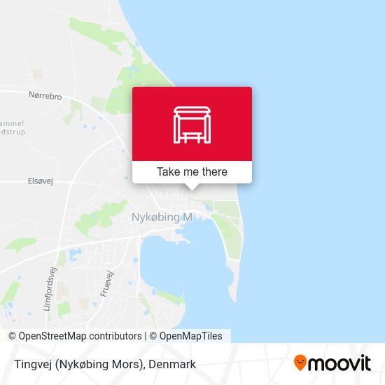Tingvej (Nykøbing Mors) map