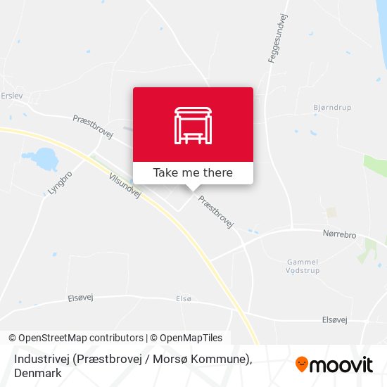 Industrivej (Præstbrovej / Morsø Kommune) map
