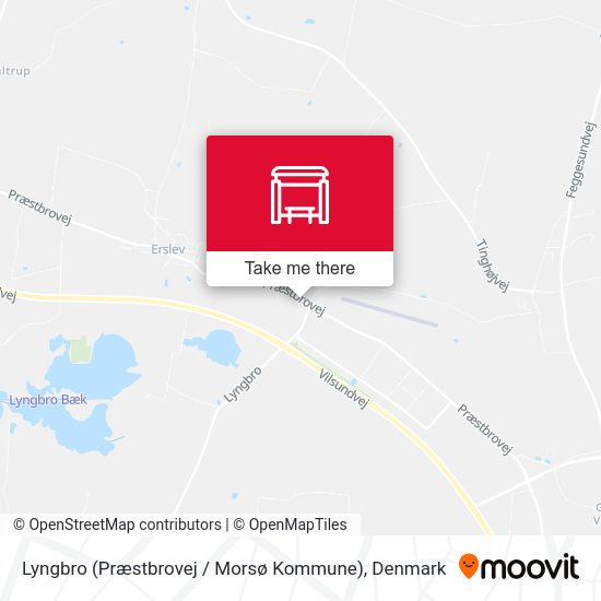Lyngbro (Præstbrovej / Morsø Kommune) map