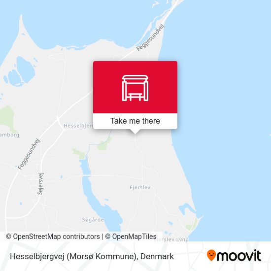 Hesselbjergvej (Morsø Kommune) map