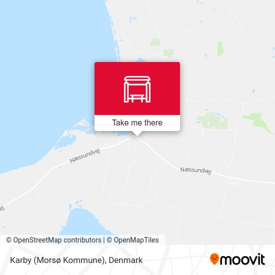 Karby (Morsø Kommune) map