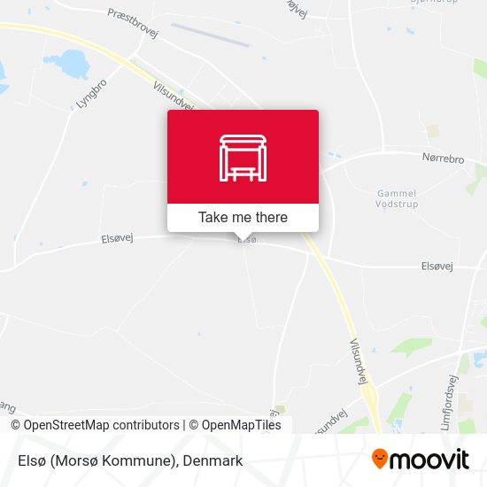 Elsø (Morsø Kommune) map