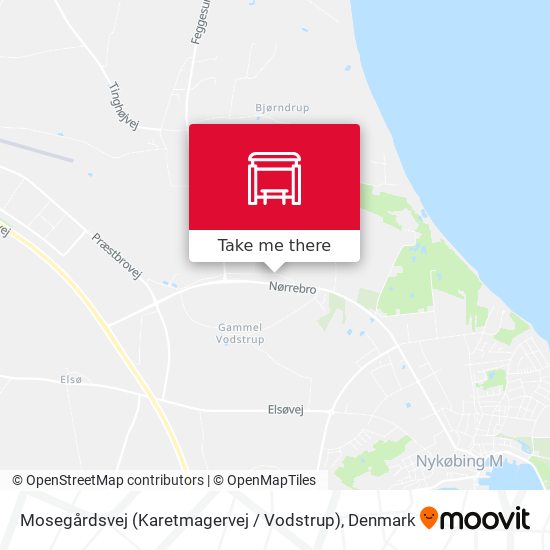Mosegårdsvej (Karetmagervej / Vodstrup) map