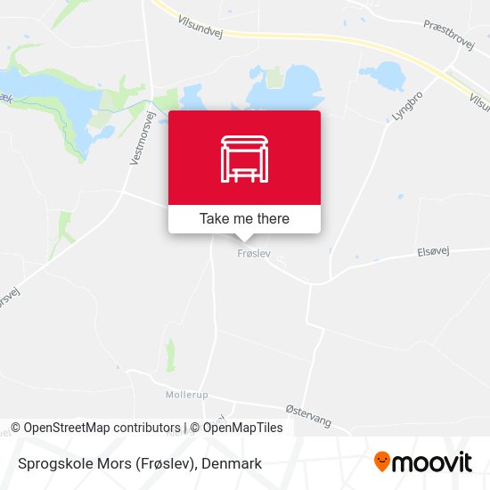 Sprogskole Mors (Frøslev) map