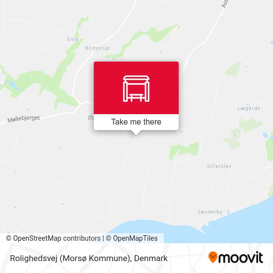 Rolighedsvej (Morsø Kommune) map