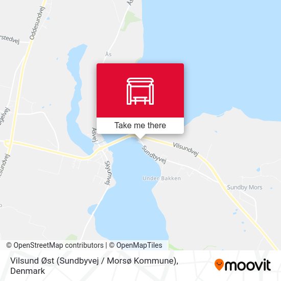 Vilsund Øst (Sundbyvej / Morsø Kommune) map