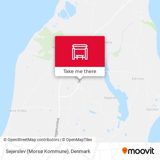Sejerslev (Morsø Kommune) map