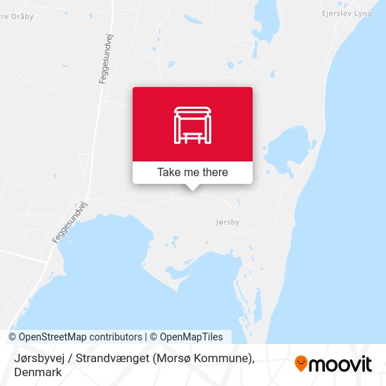 Jørsbyvej / Strandvænget (Morsø Kommune) map