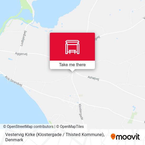 Vestervig Kirke (Klostergade / Thisted Kommune) map