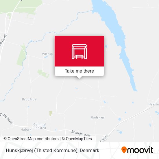 Hunskjærvej (Thisted Kommune) map