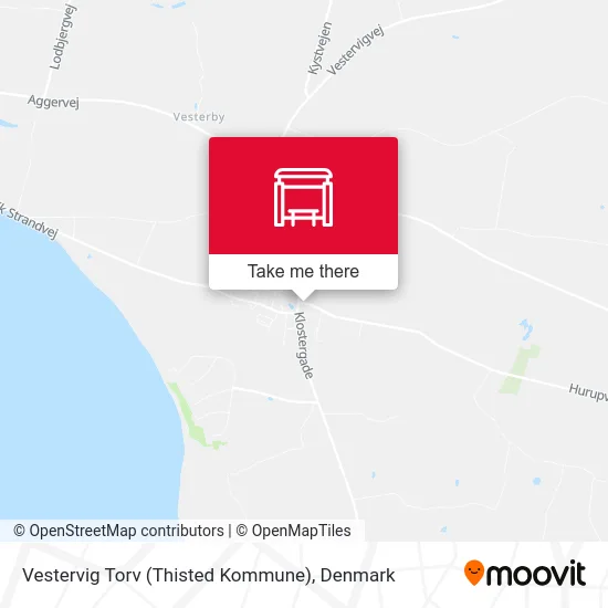 Vestervig Torv (Thisted Kommune) map