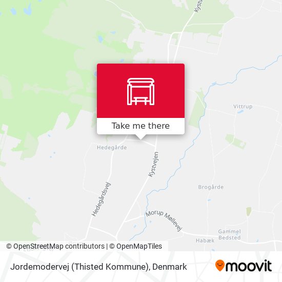 Jordemodervej (Thisted Kommune) map