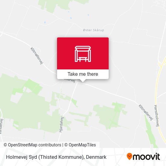 Holmevej Syd (Thisted Kommune) map