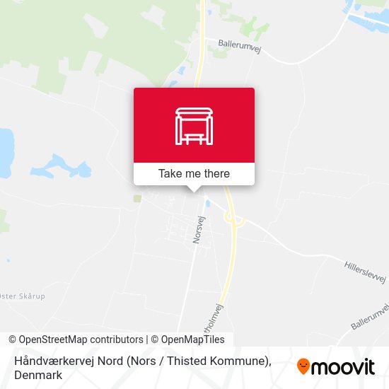 Håndværkervej Nord (Nors / Thisted Kommune) map