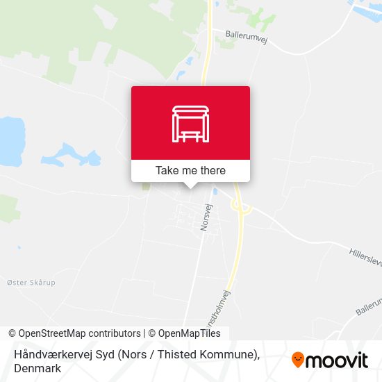 Håndværkervej Syd (Nors / Thisted Kommune) map