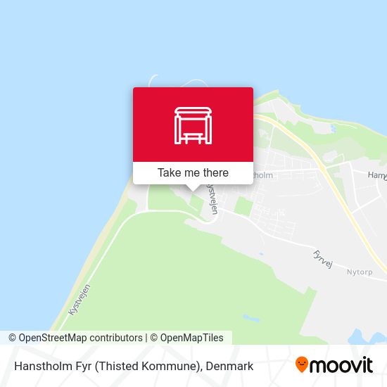 Hanstholm Fyr (Thisted Kommune) map