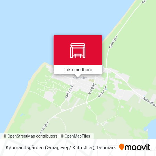 Købmandsgården (Ørhagevej / Klitmøller) map