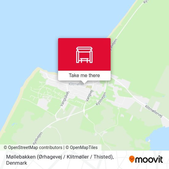 Møllebakken (Ørhagevej / Klitmøller / Thisted) map