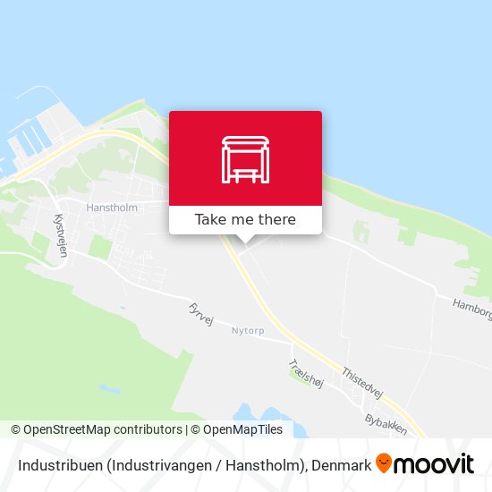 Industribuen (Industrivangen / Hanstholm) map