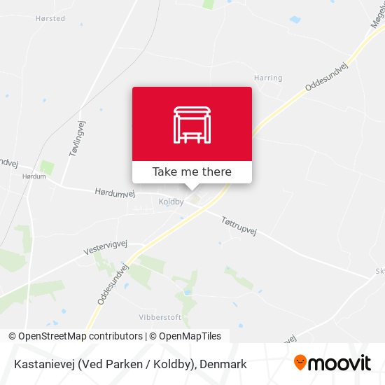 Kastanievej (Ved Parken / Koldby) map