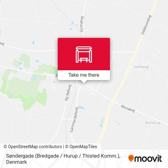 Søndergade (Bredgade / Hurup / Thisted Komm.) map