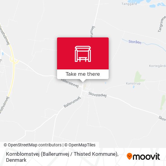 Kornblomstvej (Ballerumvej / Thisted Kommune) map