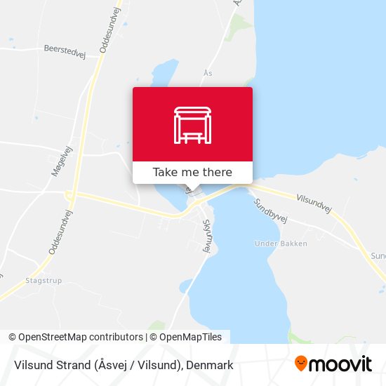 Vilsund Strand (Åsvej / Vilsund) map