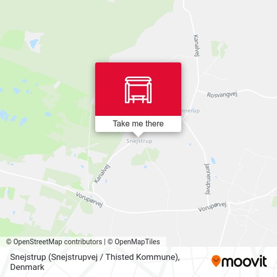 Snejstrup (Snejstrupvej / Thisted Kommune) map