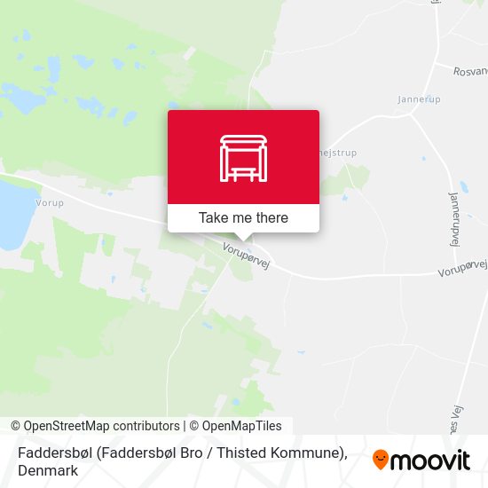 Faddersbøl (Faddersbøl Bro / Thisted Kommune) map