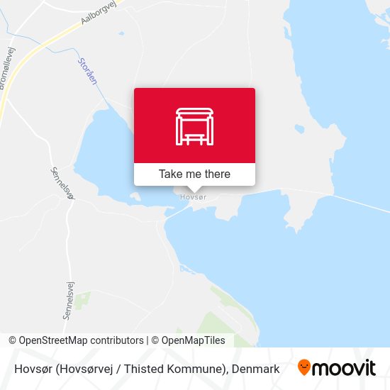 Hovsør (Hovsørvej / Thisted Kommune) map