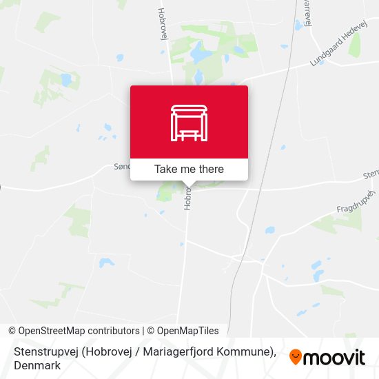 Stenstrupvej (Hobrovej / Mariagerfjord Kommune) map